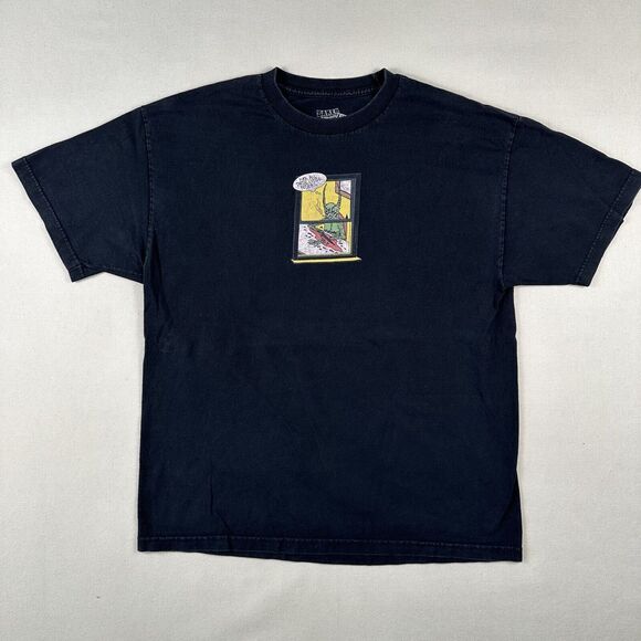 Baker Skateboard Shirt All These Little Posers Men’s XL Black Short Sleeve